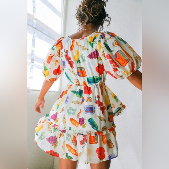 Lisa Says Gah Ivory Italian Summer Leila Dress - Picture 2 of 6